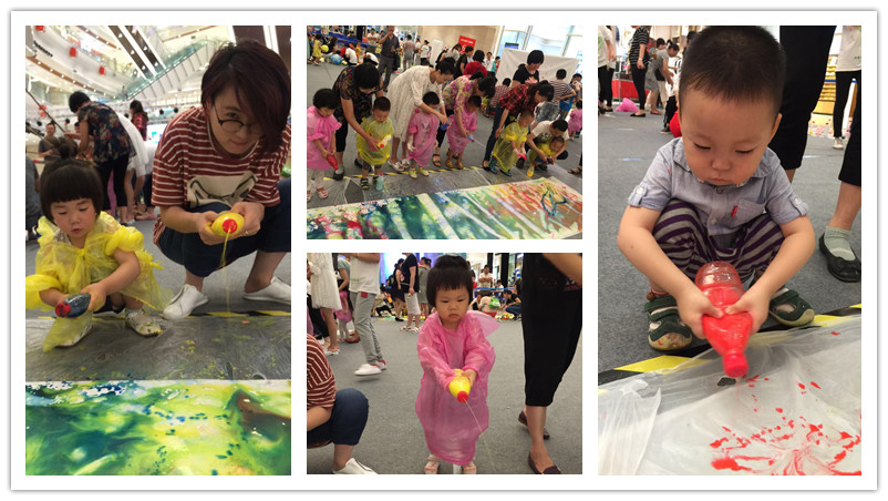 BBunion国际早教宜兴中心活动花絮：“玩转色彩”DIY创意美术