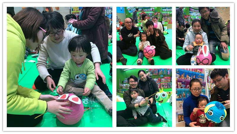 BBunion国际早教杭州中心活动花絮：闹元宵，花灯亲子派对