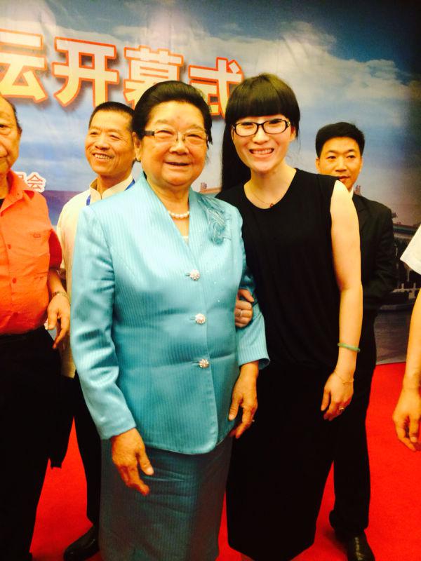 BBunion国际早教亚太区CEO Kitty与中国关工委主任顾秀莲合影 BBunion国际早教亚太区CEO Kitty与中国关工委主任顾秀莲合影